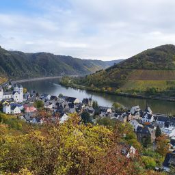 Ortsansicht Karden mit Stiftskirche St. Castor